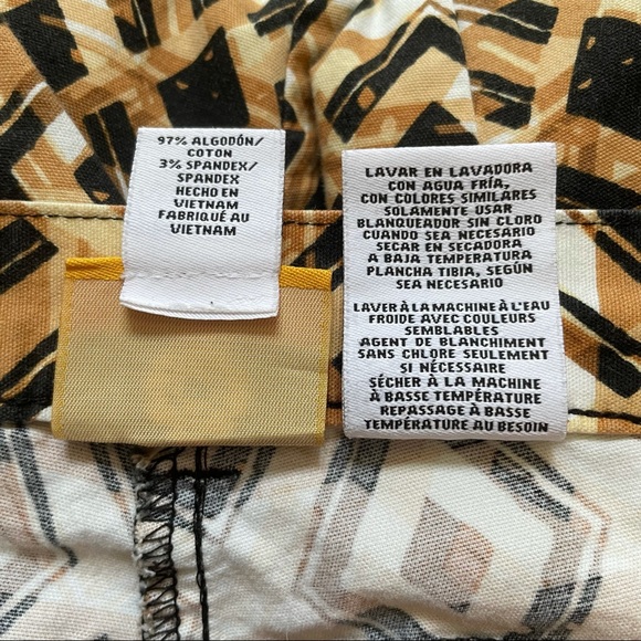 Ruby Rd Tribe Vibes Ombré Tribal Pattern Pants - Picture 9 of 9